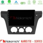 Nakamichi NAM5710 Series 8Core Android13 4+64GB Mitsubishi Outlander 2002 – 2007 Navigation Multimedia Tablet 9"