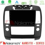 Nakamichi NAM5710 Series 8Core Android13 4+64GB  Nissan Navara Navigation Multimedia Tablet 9"