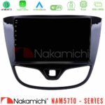 Nakamichi NAM5710 Series 8Core Android13 4+64GB  Opel Karl 2017-2019 Navigation Multimedia Tablet 9"