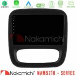 Nakamichi NAM5710 Series 8Core Android13 4+64GB  Renault/Nissan/Opel/Fiat Navigation Multimedia Tablet 9"