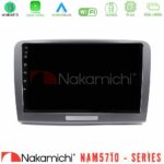 Nakamichi NAM5710 Series 8Core Android13 4+64GB  Skoda Superb 2008-2015 Navigation Multimedia Tablet 9"
