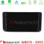 Nakamichi NAM5710 Series 8Core Android13 4+64GB  Skoda Kamiq 2019-2022 Navigation Multimedia Tablet 9"