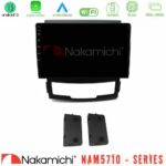 Nakamichi NAM5710 Series 8Core Android13 4+64GB Ssangyong Korando 2010-2014 Navigation Multimedia Tablet 9"