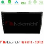 Nakamichi NAM5710 Series 8Core Android13 4+64GB Ssangyong Rexton 2002-2006 Navigation Multimedia Tablet 9"