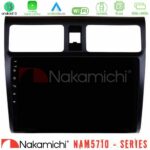 Nakamichi NAM5710 Series 8Core Android13 4+64GB  Suzuki Swift 2005-2010 Navigation Multimedia Tablet 10"
