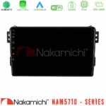 Nakamichi NAM5710 Series 8Core Android13 4+64GB  Suzuki Splash amp; Opel Agila 2008-2014 Navigation Multimedia Tablet 9"