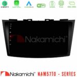 Nakamichi NAM5710 Series 8Core Android13 4+64GB  Suzuki Swift 2011-2016 Navigation Multimedia Tablet 9"
