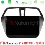 Nakamichi NAM5710 Series 8Core Android13 4+64GB  Suzuki SX4 S-Cross Navigation Multimedia Tablet 9"