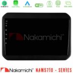 Nakamichi NAM5710 Series 8Core Android13 4+64GB  Suzuki Ignis Navigation Multimedia Tablet 9"