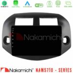 Nakamichi NAM5710 Series 8Core Android13 4+64GB  Toyota Rav4 2006-2012 Navigation Multimedia Tablet 10"