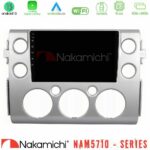 Nakamichi NAM5710 Series 8Core Android13 4+64GB Toyota FJ 2007-2014 Navigation Multimedia Tablet 9"