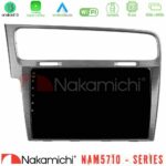Nakamichi NAM5710 Series 8Core Android13 4+64GB  VW GOLF 7 Navigation Multimedia Tablet 10"