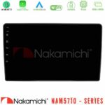 Nakamichi NAM5710 Series 8Core Android13 4+64GB  VW Passat Navigation Multimedia Tablet 9"