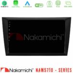 Nakamichi NAM5710 Series 8Core Android13 4+64GB  Vw Golf 6 Navigation Multimedia Tablet 9"