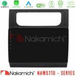 Nakamichi NAM5710 Series 8Core Android13 4+64GB  VW Touran 2011-2015 Navigation Multimedia Tablet 10"