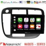 Nakamichi NA3615 Series Με Wireless Carplay & Android Auto Honda Civic 1995-2001 Media Station Tablet 9"