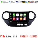 Nakamichi NA3615 Series Με Wireless Carplay & Android Auto  Hyundai i10 2014-2020 Media Station Tablet 9"