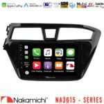 Nakamichi NA3615 Series Με Wireless Carplay & Android Auto  Hyundai i20 2014-2018 Media Station Tablet 9"