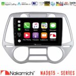 Nakamichi NA3615 Series Με Wireless Carplay & Android Auto  Hyundai i20 2009-2012 Auto A/C Media Station Tablet 9"