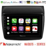 Nakamichi NA3615 Series Με Wireless Carplay & Android Auto  Mitsubishi L200 Media Station Tablet 9"