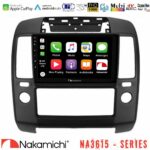 Nakamichi NA3615 Series Με Wireless Carplay & Android Auto  Nissan Navara Media Station Tablet 9"
