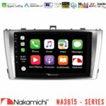 Nakamichi NA3615 Series Με Wireless Carplay & Android Auto  Toyota Avensis T27 Media Station Tablet 9"