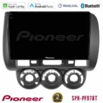 Pioneer SPH-PF97BT Series Honda Jazz (Fit) 2002-2008 (RHD) Manual A/C Multimedia Station 9" (Tablet Style) Με Carplay & Android Auto