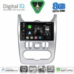 DIGITAL IQ BXK 20101SL_CPAA (9inc) MULTIMEDIA TABLET for DACIA DUSTER – LOGAN – SANDERO mod. 2006-2012 (SILVER)