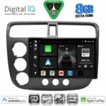 DIGITAL IQ BXK 20187_CPAA (9inc) MULTIMEDIA TABLET for HONDA CIVIC 4D mod. 2001-2006