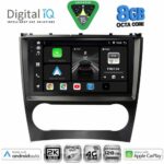 DIGITAL IQ BXK 20404_CPAA (9inc) MULTIMEDIA TABLET for MERCEDES C – CLK (W203-209) mod. 2004-2008