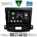 DIGITAL IQ BXK 20442_CPAA (9inc) MULTIMEDIA TABLET for CITROEN C-CROSSER | MITSUBISHI OUTLANDER | PEUGEOT 4007  mod. 2006-2012