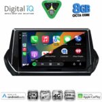 DIGITAL IQ BXK 20509_CPAA (9inc) MULTIMEDIA TABLET for PEUGEOT 208 – 2008 mod. 2021> - Image 2