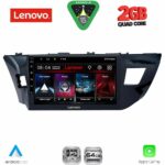 LENOVO LVD 2714MD_CPA (10inc) MULTIMEDIA TABLET for TOYOTA COROLLA mod. 2013-2016