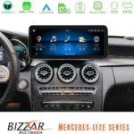 Bizzar Lite Series Mercedes C/GLC Class Facelift (W205/W253) NTG5.5 Android14 8Core (4+64GB) Navigation Multimedia 10.25"