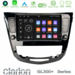 Clarion GL300+ Series 4Core Android11 4+64GB  Nissan Qashqai J11 (AUTO A/C) Navigation Multimedia Tablet 9"