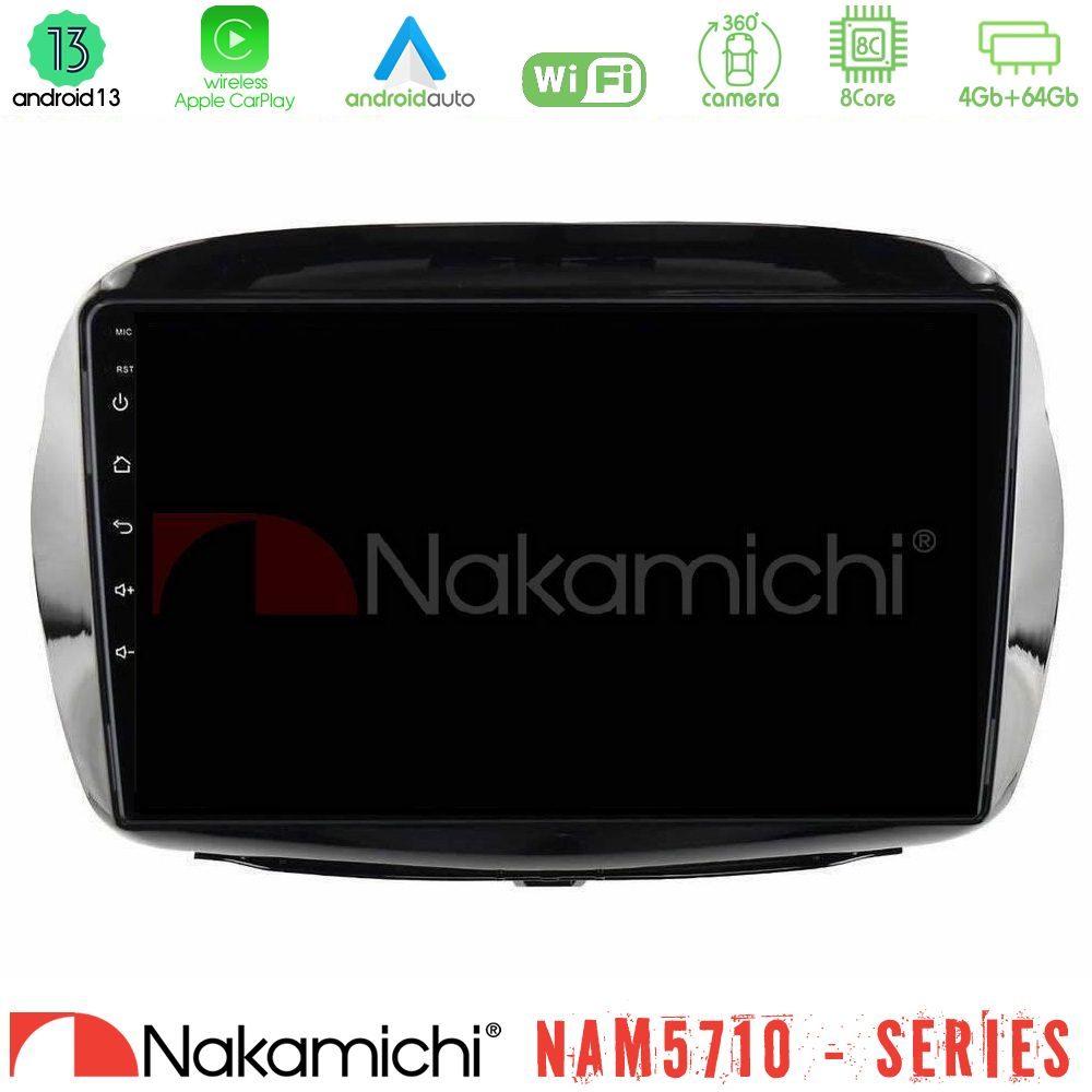 nakamichi_n84_hd1901 Nakamichi NAM5710 Series 8Core Android13 4+64GB Honda FR-V 2004-2009 Navigation Multimedia Tablet 10" - Image 1