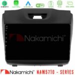 Nakamichi NAM5710 Series 8Core Android13 4+64GB  Isuzu D-MAX 2012-2019 Navigation Multimedia Tablet 9"