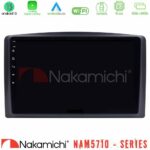 Nakamichi NAM5710 Series 8Core Android13 4+64GB  Mercedes Vito 2015-2021 Navigation Multimedia Tablet 10"