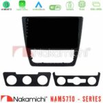 Nakamichi NAM5710 Series 8Core Android13 4+64GB  Skoda Yeti 2009-> Navigation Multimedia Tablet 10"