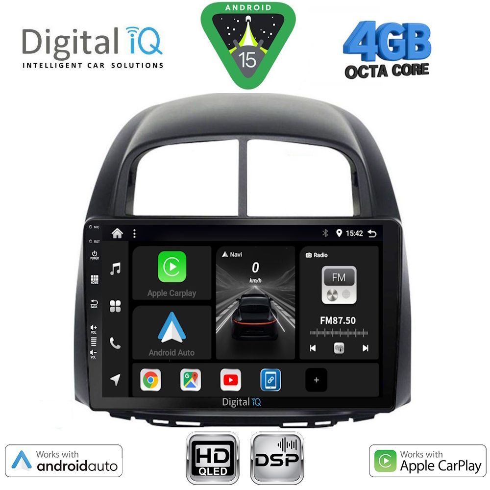 BXF6124_15 DIGITAL IQ BXF 17124_CPAA (10inc) MULTIMEDIA TABLET for DAIHATSU SIRION mod. 2006-2012 - Image 1