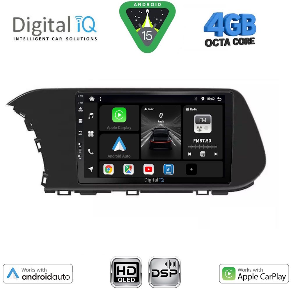BXF6220_15 DIGITAL IQ BXF 16220_CPAA (10inc) MULTIMEDIA TABLET for HYUNDAI i20 - BAYON mod. 2021-2026 - Image 1