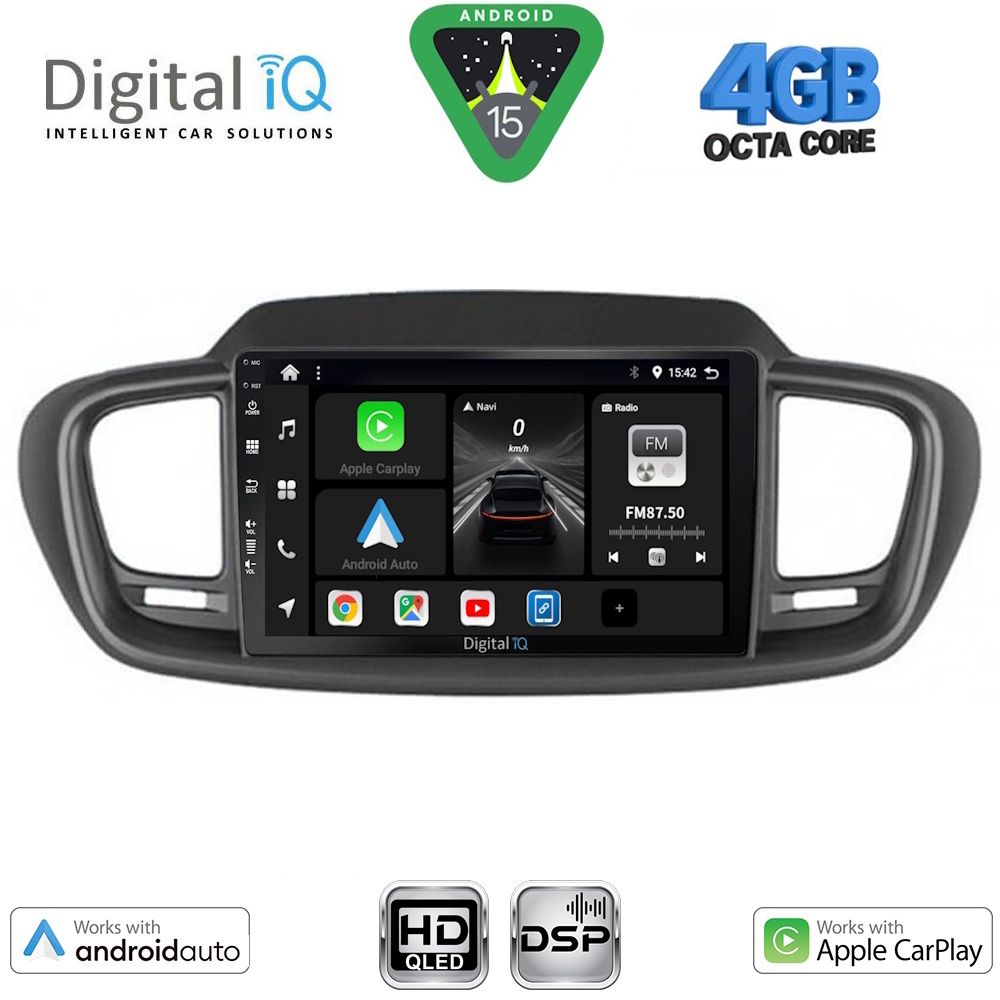 BXF6319_15 DIGITAL IQ BXF 16319_CPAA (10inc) MULTIMEDIA TABLET for KIA SORENTO mod. 2014-2020 - Image 1