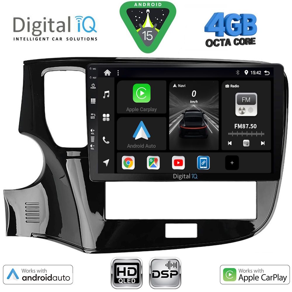 BXF6440_15 DIGITAL IQ BXF 17440_CPAA (10inc) MULTIMEDIA TABLET for MITSUBISHI OUTLANDER mod. 2020-2022 - Image 1