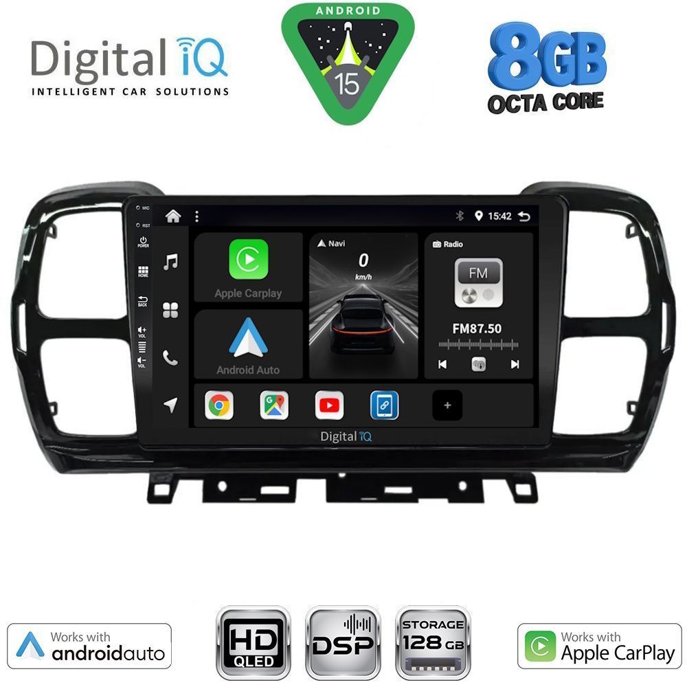 BXF7088_15 DIGITAL IQ BXF 18088_CPAA (9inc) MULTIMEDIA TABLET for CITROEN C5 AIRCROSS mod. 2017-2021 - Image 1