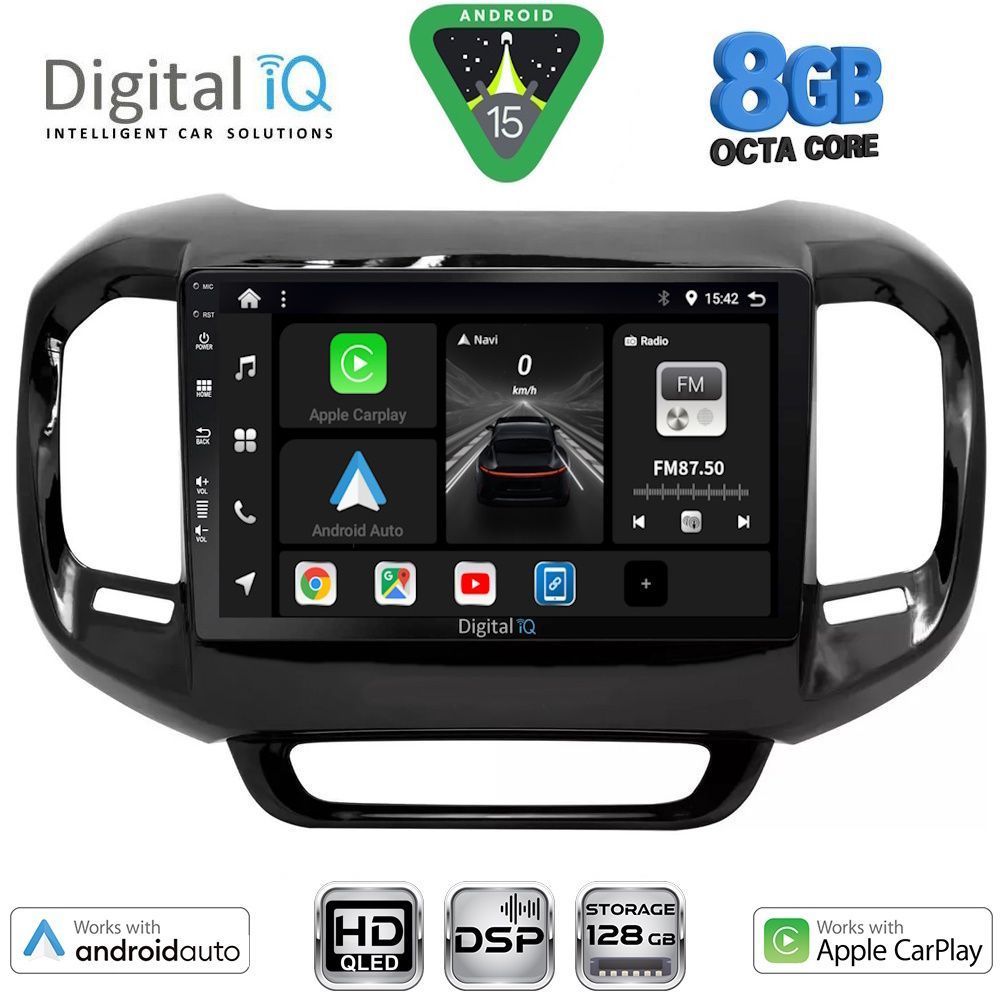BXF7127_15 DIGITAL IQ BXF 7127_CPAA (9inc) MULTIMEDIA TABLET for FIAT TORO mod. 2017-2026 - Image 1