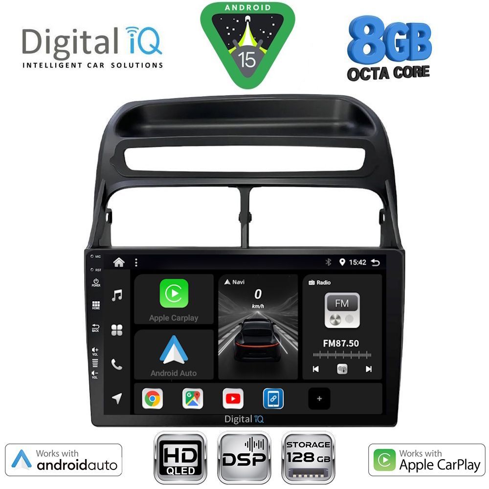 BXF7129_15 DIGITAL IQ BXF 18129_CPAA (9inc) MULTIMEDIA TABLET for FIAT LINEA mod. 2007-2011 - Image 1