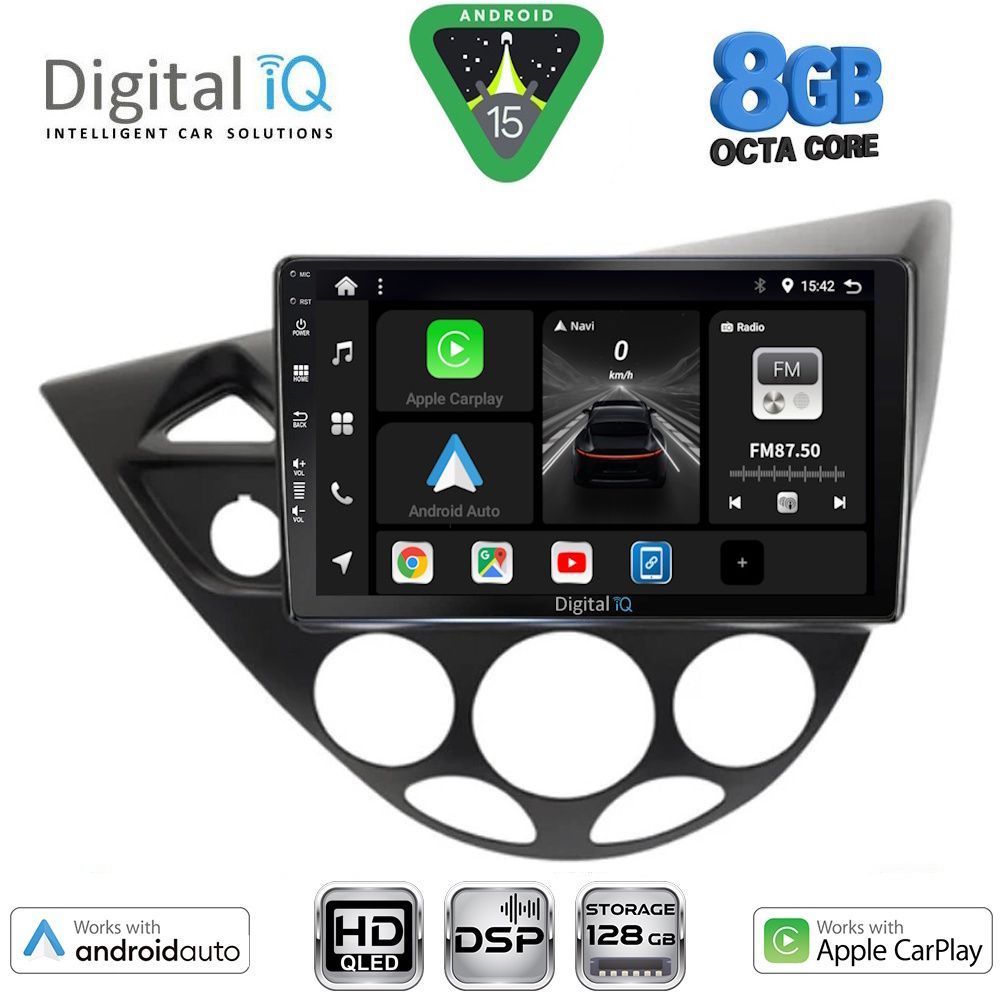 BXF7169_15 DIGITAL IQ BXF 18169_CPAA (9inc) MULTIMEDIA TABLET for FORD FOCUS mod. 1998-2004 - Image 1