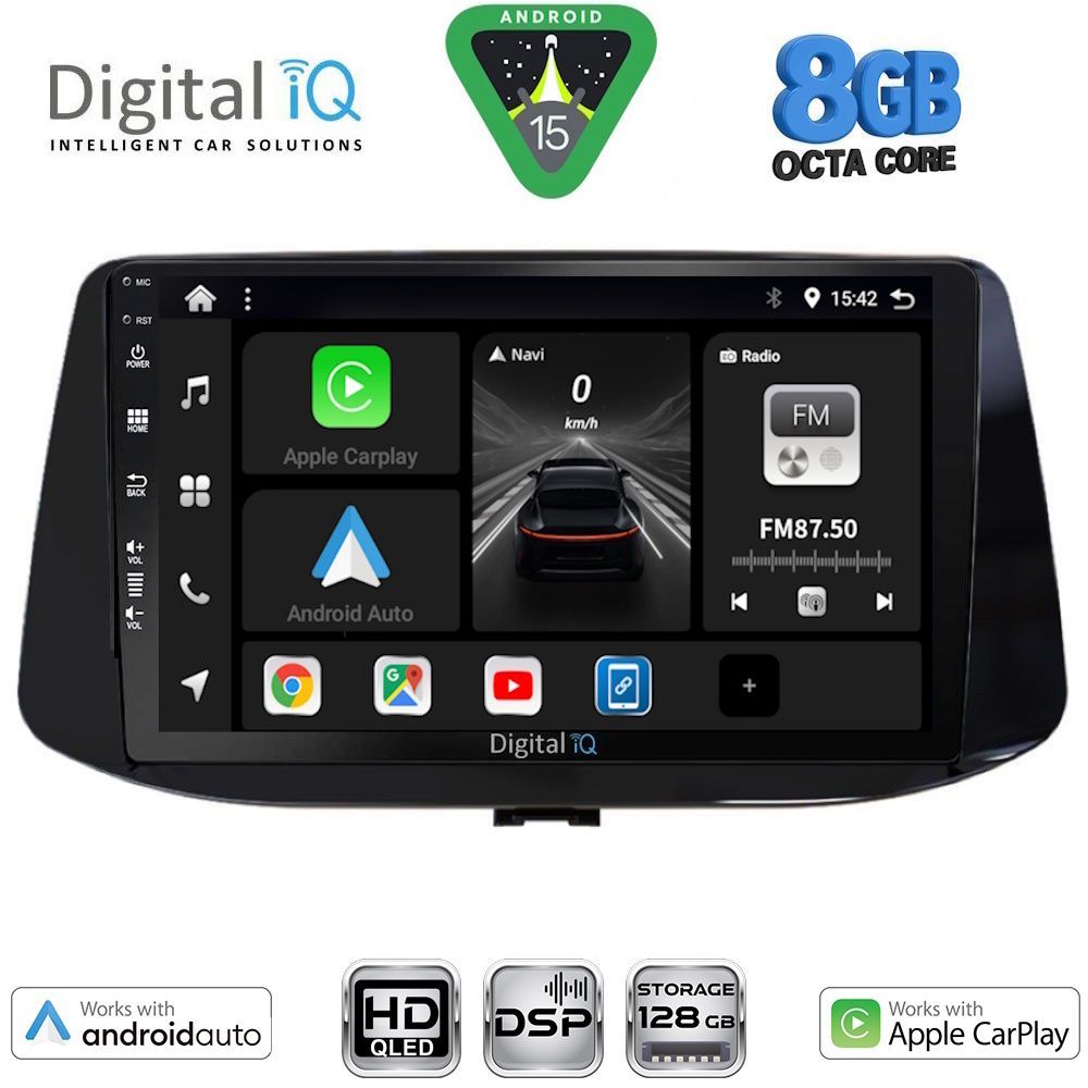 BXF7233_15 DIGITAL IQ BXF 18233_CPAA (9inc) MULTIMEDIA TABLET for HYUNDAI i30 mod. 2018-2025 - Image 1