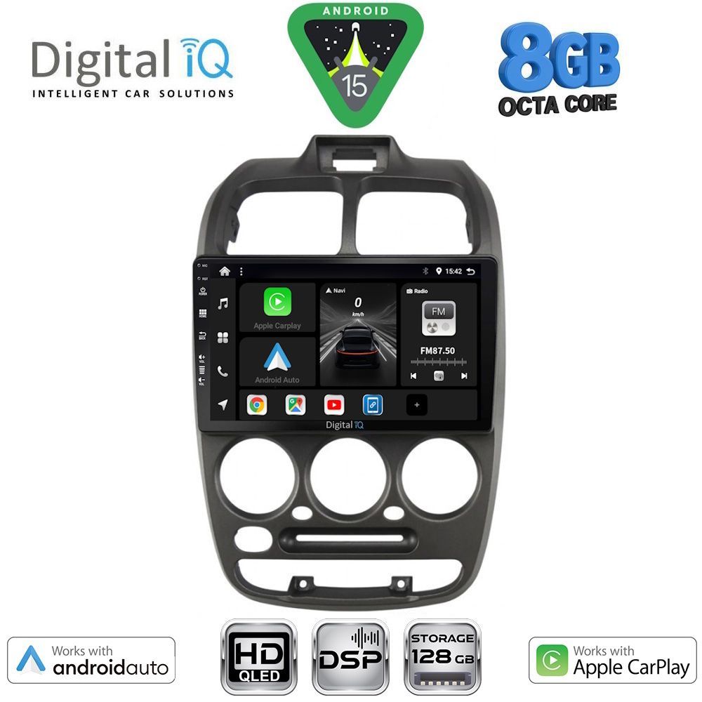 BXF7246_15 DIGITAL IQ BXF 18246_CPAA (9inc) MULTIMEDIA TABLET for HYUNDAI ACCENT mod. 1999-2004 - Image 1
