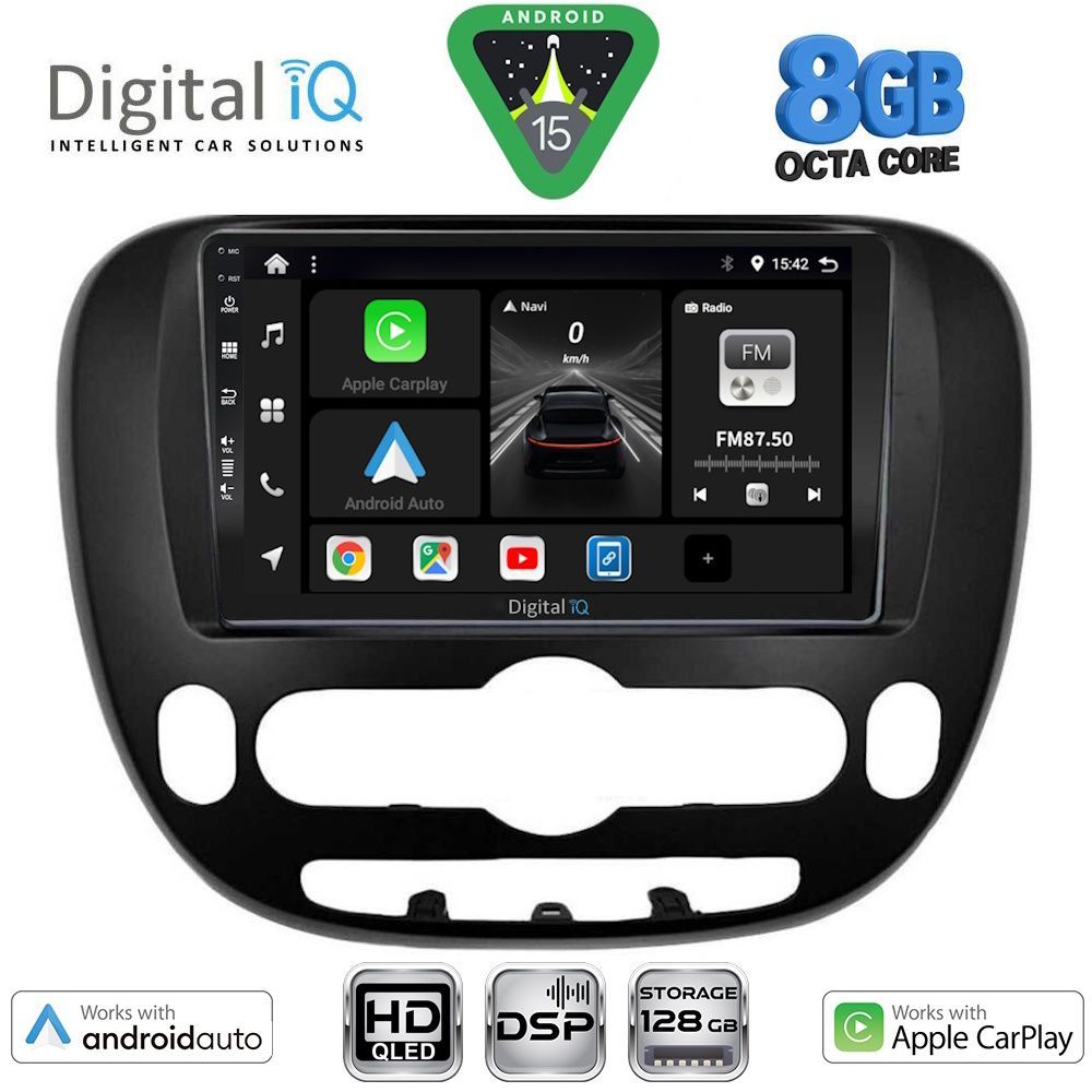 BXF7321_15 DIGITAL IQ BXF 7321_CPAA (9inc) MULTIMEDIA TABLET for KIA SOUL mod. 2014-2025 - Image 1
